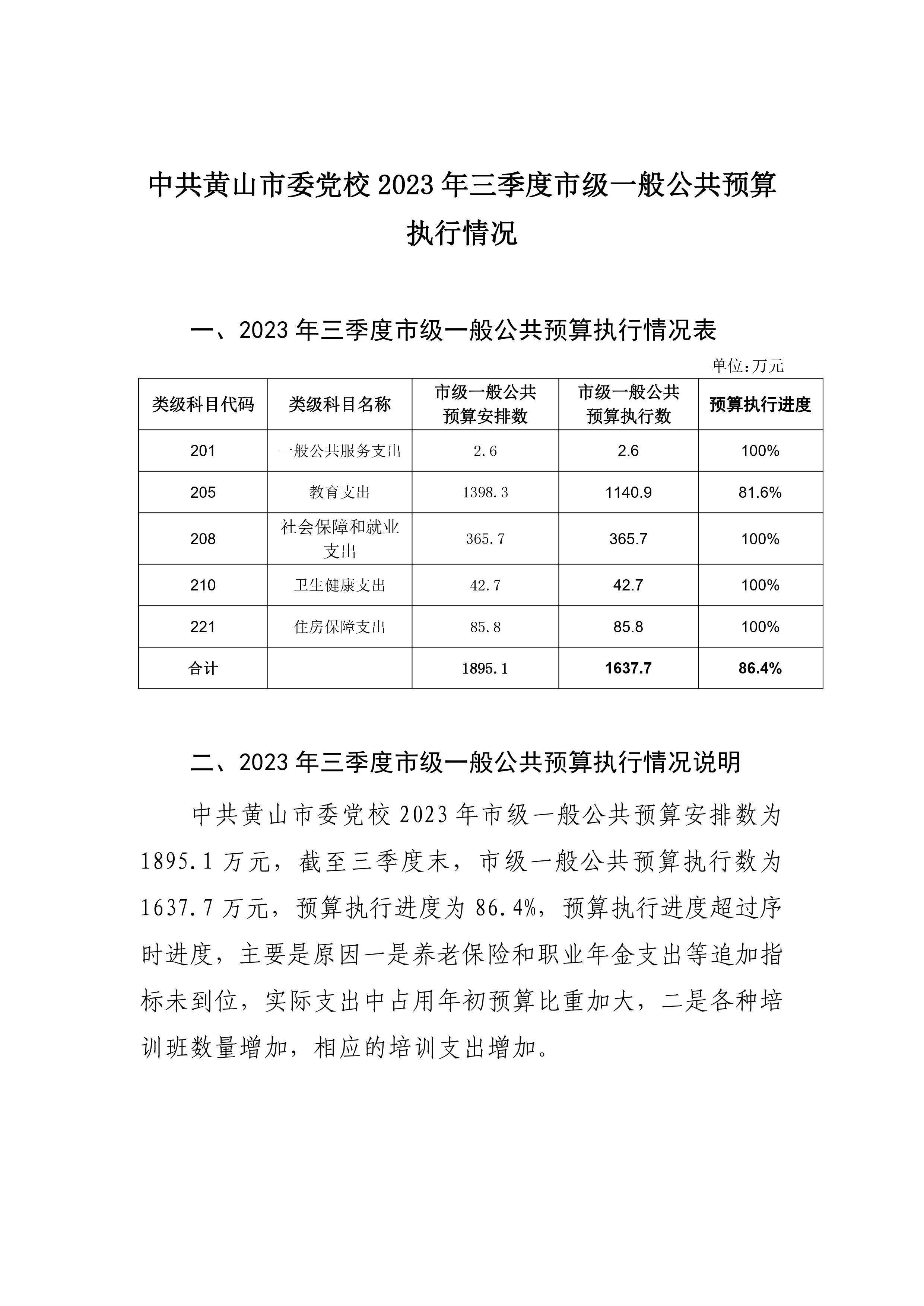 中共黄山市委党校2023年三季度市级一般公共预算执行情况_20240311162154.jpg